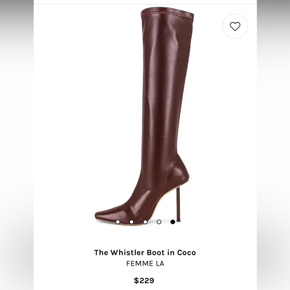 Chic Brown Leather Ankle Boots - Picture 2 of 8
